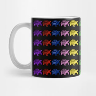 Colorful Turtle Pattern Mug